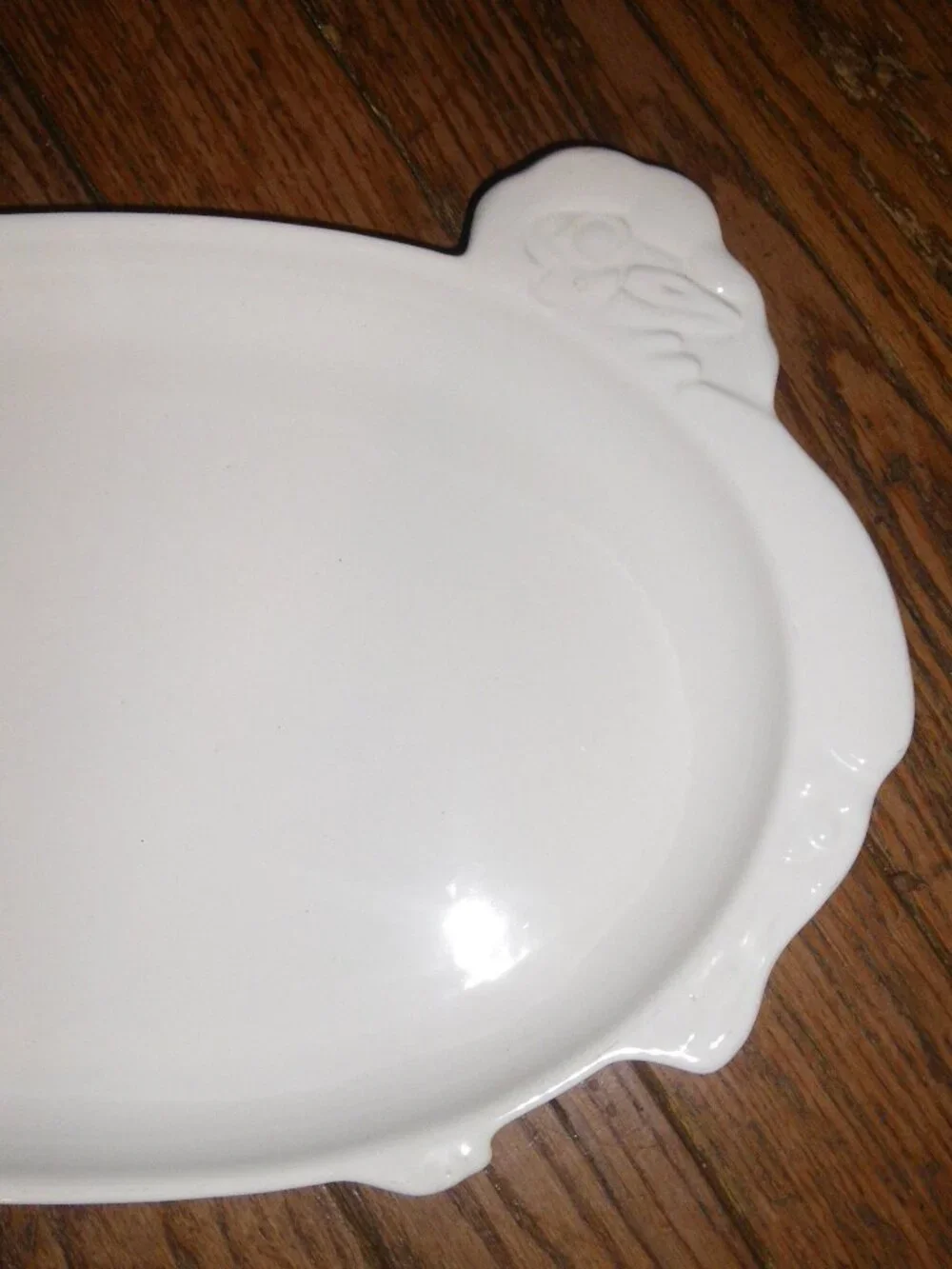 Vintage Large Ceramic Thanksgiving Turkey Shaped Serving Platter Adorable!
